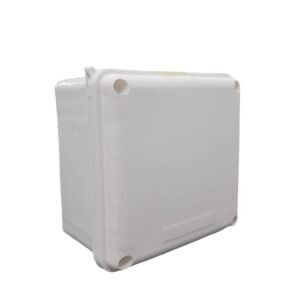 CAJA DE PASO PLASTICA 10X10X7CM BLANCA