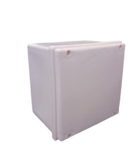 CAJA DE PASO PLASTICA 15X15X11CM BLANCA
