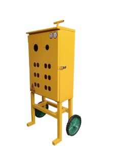 GABINETE METALICO PROVISIONAL PARA OBRA T2