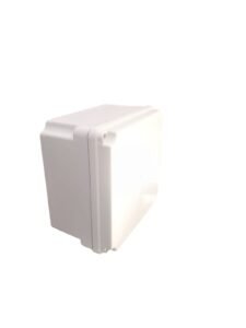 CAJA DE PASO PLASTICA 20X20X13CM BLANCA