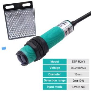 SENSOR 18MM REFLEX ALCANCE 2M