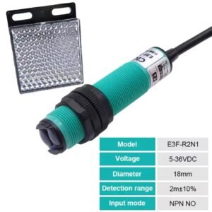 SENSOR REFLEX 18MM - ALCANCE 2M